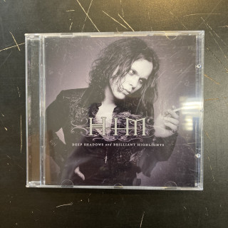 HIM - Deep Shadows And Brilliant Highlights CD (VG+/M-) -gothic metal-